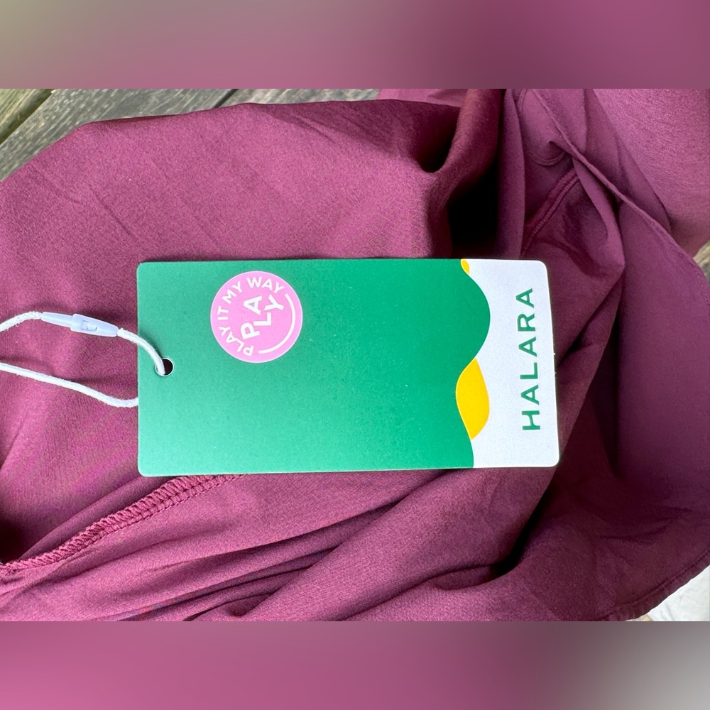 Halara Breezeful Backless Side Pocket Flowy Flare Maxi dress nwt - Picture 5 of 6